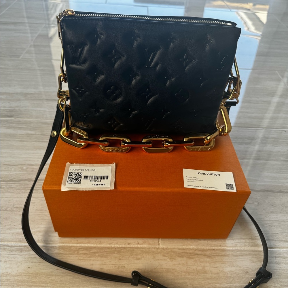 SALE till 10/15 Louis Vuitton Coussin BB Black M21259